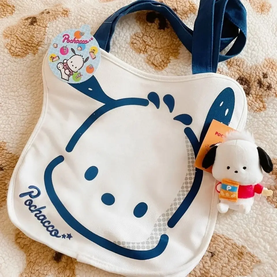 Kawaii Sanrios Accessories Pochacoo Cartoon Cute Loli Tote Bag Portable Large Capacity Shopping Bag Anime Dolls Gift
Kawaii Sanrios Accessories Pochacoo Cartoon Cute Loli Tote Bag Portable Large Capacity Shopping Bag Anime Dolls Gift