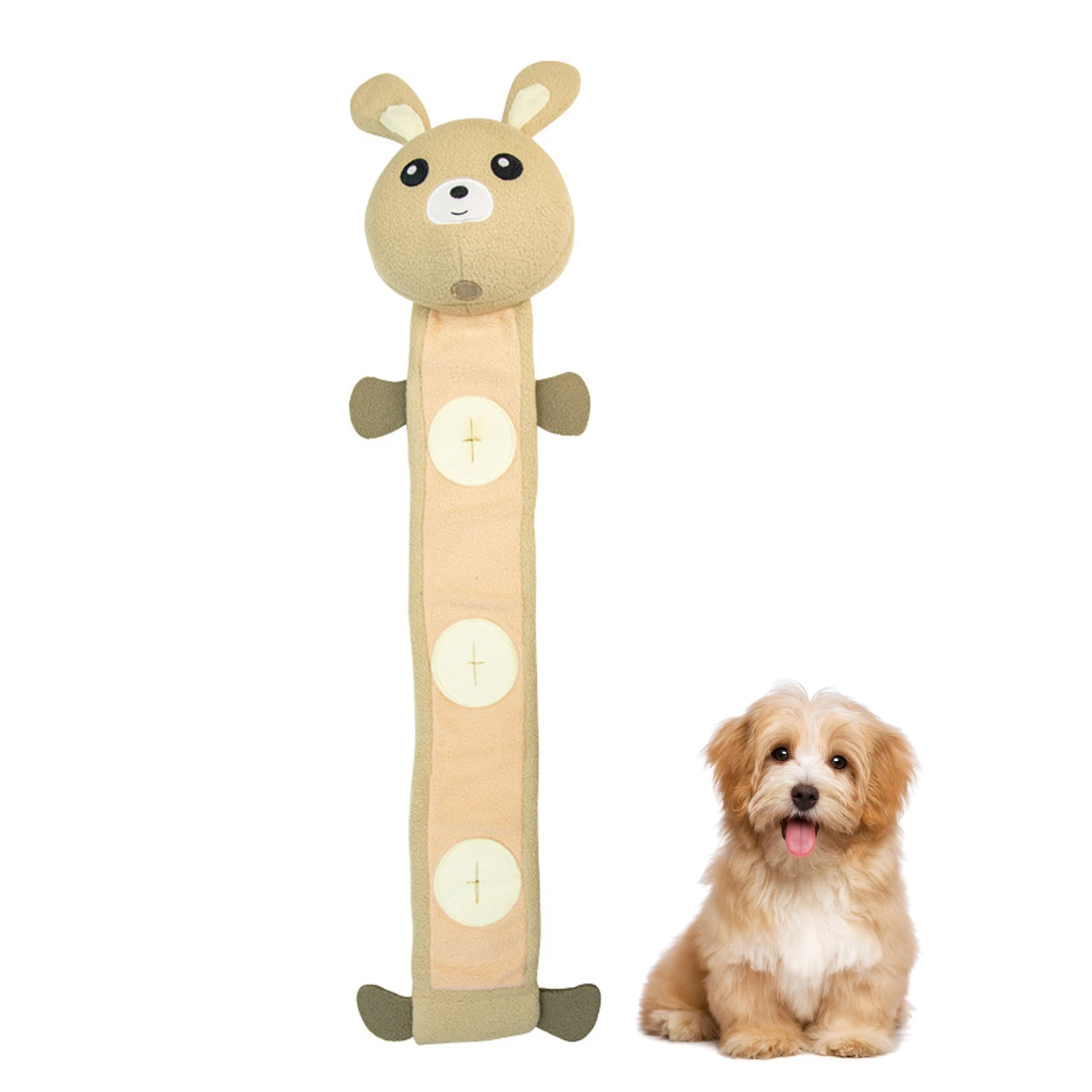 Boring Dog Toys Squeaky Dog Toys for Puzzles and Foraging Training, Adorable 3D Bunny Interactive Toys to Keep Your Dog Happy
Boring Dog Toys Squeaky Dog Toys for Puzzles and Foraging Training, Adorable 3D Bunny Interactive Toys to Keep Your Dog Happy