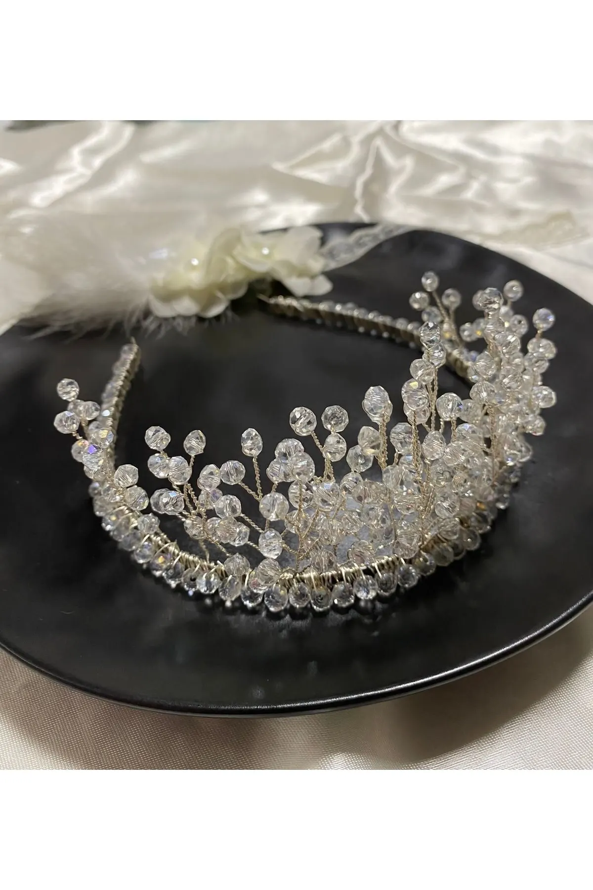 Bridal Accessories Stone Crown Totally Handmade Stylish And Elegant Wedding Handmade For Bride And Bridesmaids
Bridal Accessories Stone Crown Totally Handmade Stylish And Elegant Wedding Handmade For Bride And Bridesmaids