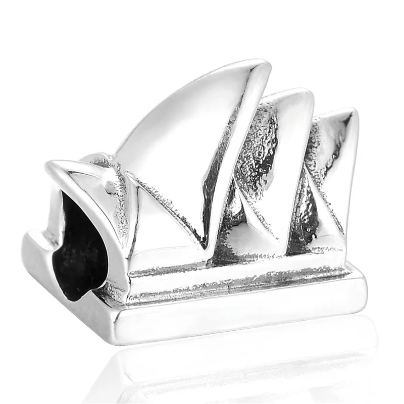 925 Sterling Silver Sydney Opera House, Australia Charm Bead Fit European Bracelet Necklace Jewelry
925 Sterling Silver Sydney Opera House, Australia Charm Bead Fit European Bracelet Necklace Jewelry