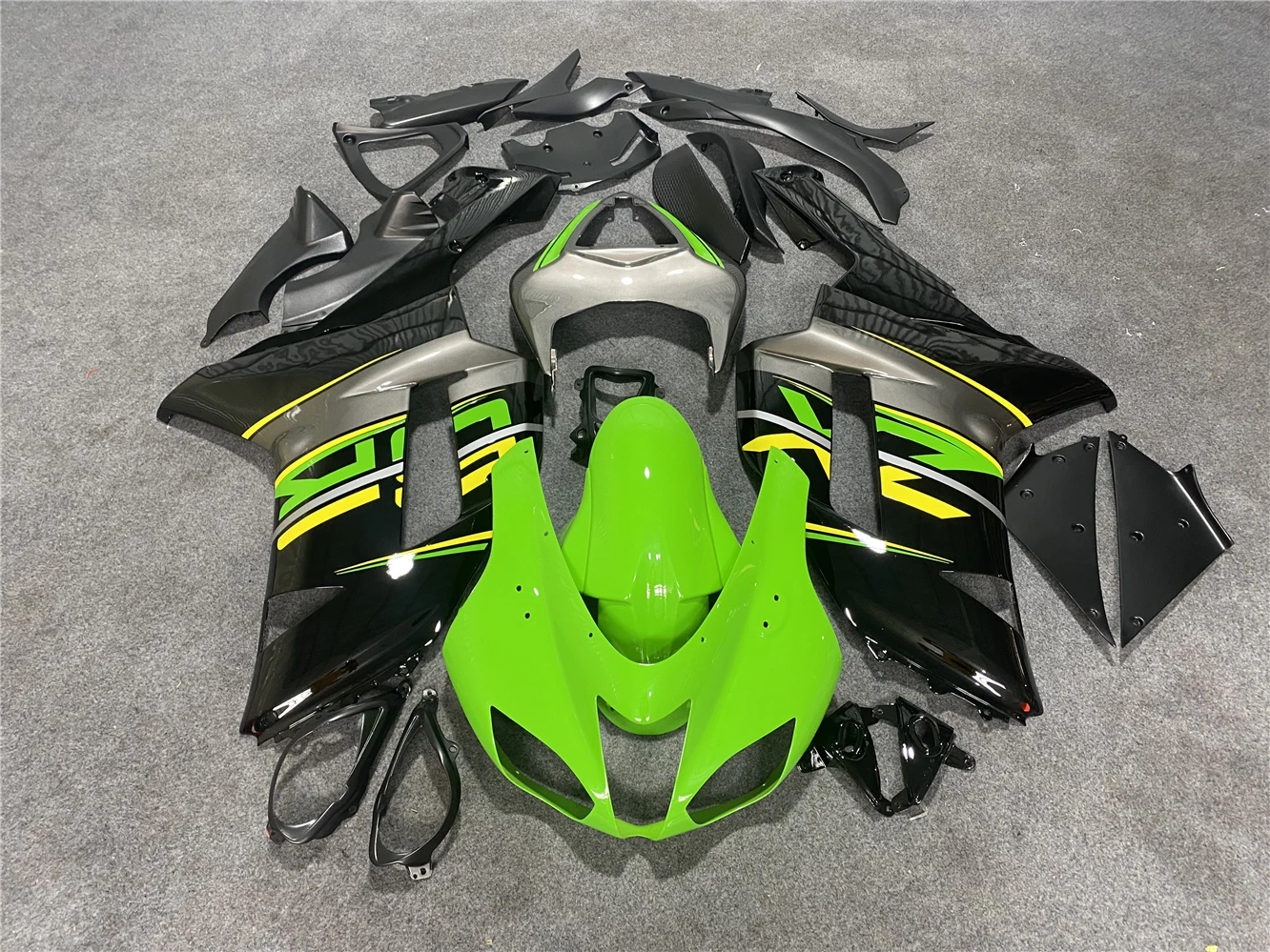 New ABS Motorcycle Fairing kit Fit For ZX6R 636 ZX-6R 2007 2008 07 08 Bodywork Set Green Black
New ABS Motorcycle Fairing kit Fit For ZX6R 636 ZX-6R 2007 2008 07 08 Bodywork Set Green Black