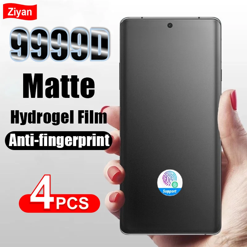 4 шт., матовая Гидрогелевая пленка для Samsung Galaxy S22 S21 Note 20 Ultra S20 FE S10 Plus A13 4G A33 A73 A53
4 шт., матовая Гидрогелевая пленка для Samsung Galaxy S22 S21 Note 20 Ultra S20 FE S10 Plus A13 4G A33 A73 A53
