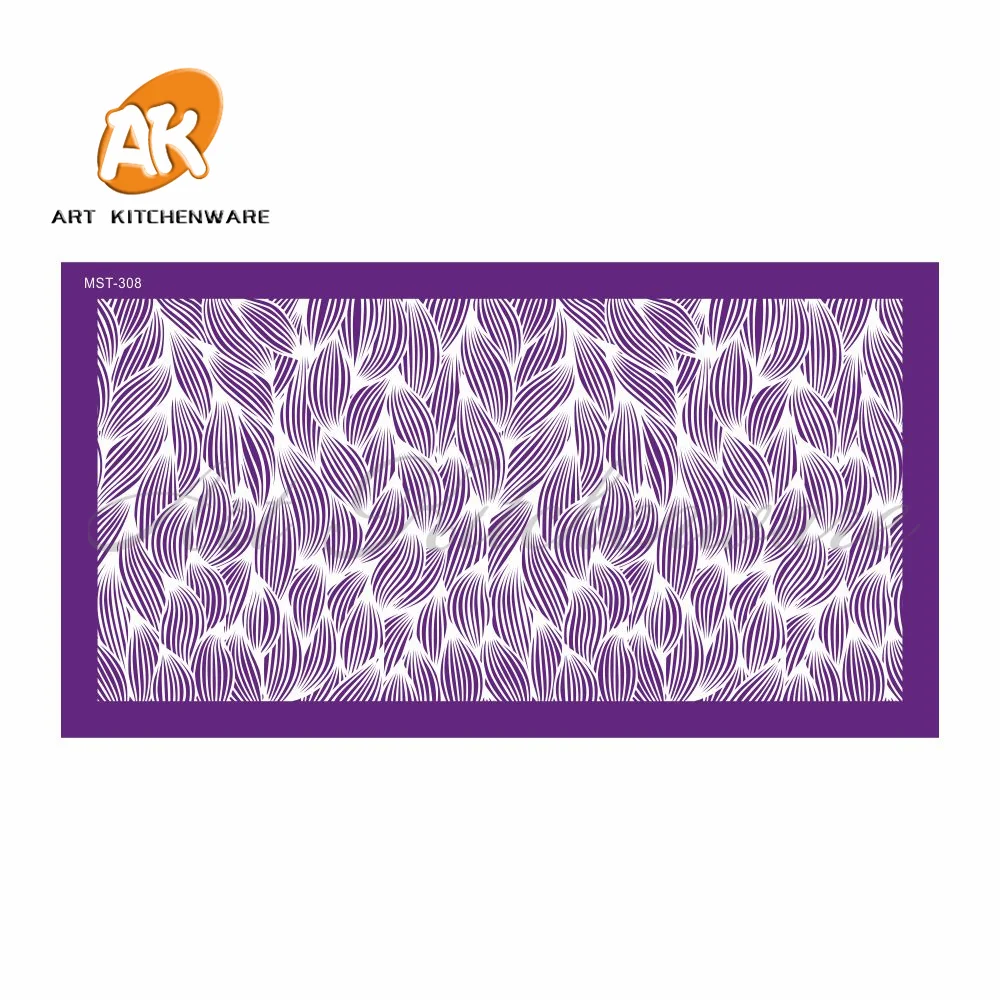 Фиолетовый сетчатый трафарет для торта AK ART KITCHENWARE
Фиолетовый сетчатый трафарет для торта AK ART KITCHENWARE