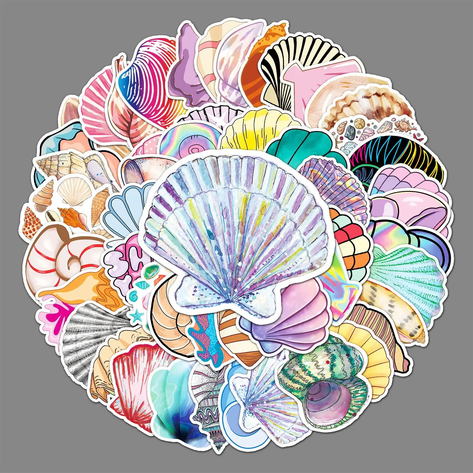 Наклейки в виде ракушек, 50 шт., 2022
Наклейки в виде ракушек, 50 шт., 2022