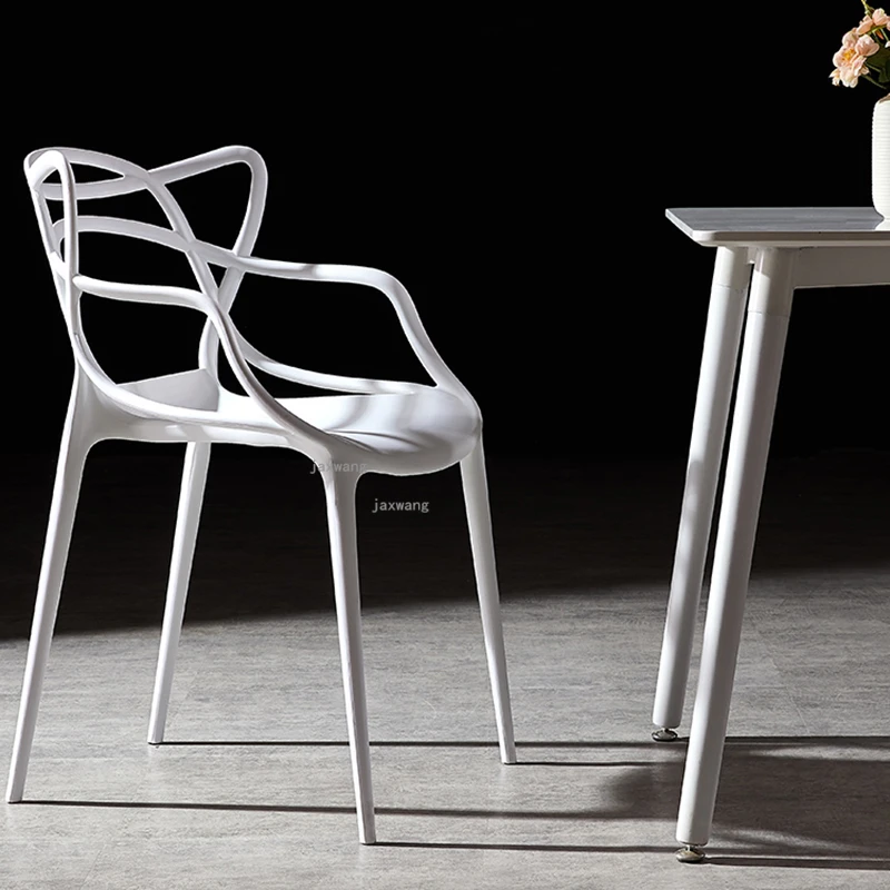 Household Plastic Dining Chair Nordic Creative Leisure Bedroom Makeup Dining Chair Modern Kitchen Furniture Room Chairs
Household Plastic Dining Chair Nordic Creative Leisure Bedroom Makeup Dining Chair Modern Kitchen Furniture Room Chairs