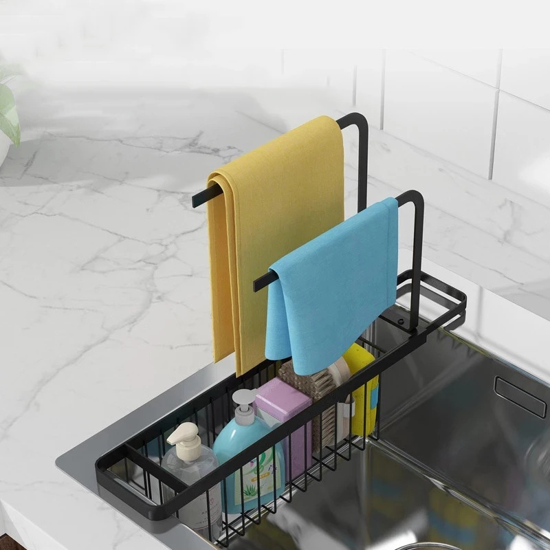 Kitchen Rag Towel Storage Rack Stainless Steel Retractable Sink Storage and Organization Draining Shelf Bathroom Organizer Rack
Kitchen Rag Towel Storage Rack Stainless Steel Retractable Sink Storage and Organization Draining Shelf Bathroom Organizer Rack