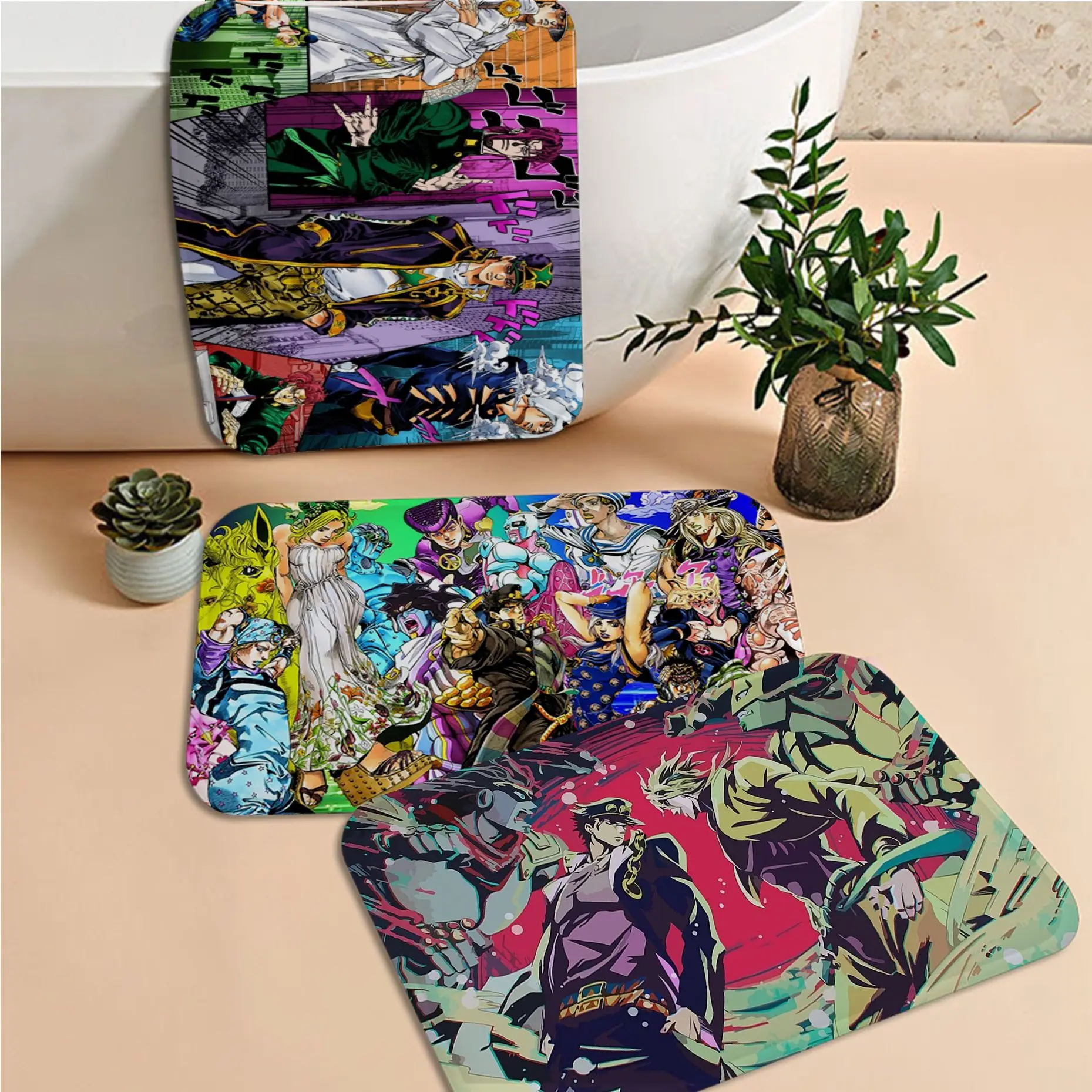 JoJo's Bizarre Adventure Long Rugs Nordic Style Home Doormat Bathroom-Toilet Mats Bedroom Household Carpets
JoJo's Bizarre Adventure Long Rugs Nordic Style Home Doormat Bathroom-Toilet Mats Bedroom Household Carpets