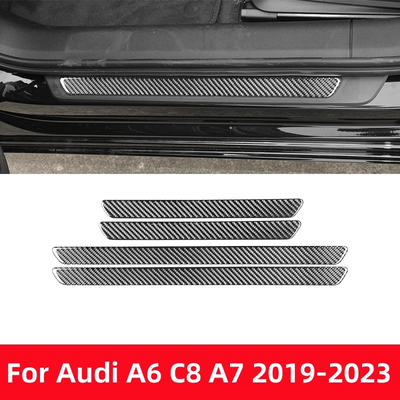Аксессуары для салона автомобиля Audi A6L A6 C8 A7 2019-2023, пороговое покрытие, отделочная полоса, наклейки из углеродного волокна, украшение, Стайлинг
Аксессуары для салона автомобиля Audi A6L A6 C8 A7 2019-2023, пороговое покрытие, отделочная полоса, наклейки из углеродного волокна, украшение, Стайлинг