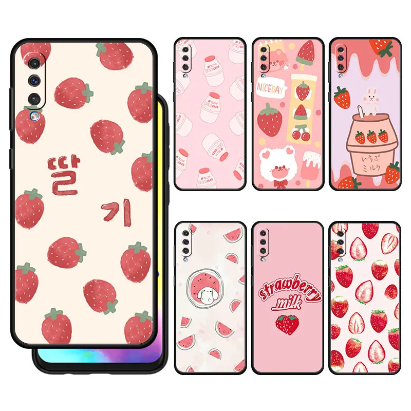 Cartoon Strawberry Milk Box Phone Case For Samsung A50 A70 for Oppo Realme 8 7 6 6pro for MOTO G30 G9 Play for Nokia G10 Funda
Cartoon Strawberry Milk Box Phone Case For Samsung A50 A70 for Oppo Realme 8 7 6 6pro for MOTO G30 G9 Play for Nokia G10 Funda