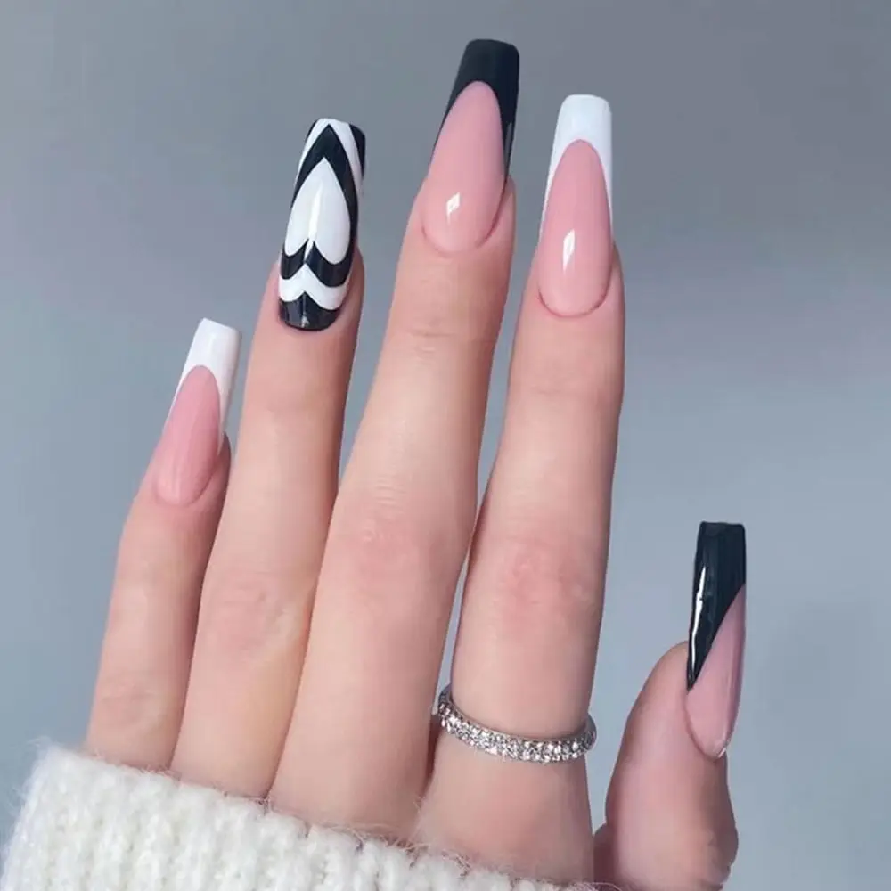 24pcs/Box Ballerina Full Cover Manicure Tool Detachable Wearable Flower Coffin False Nails Nail Tips French Fake Nails
24pcs/Box Ballerina Full Cover Manicure Tool Detachable Wearable Flower Coffin False Nails Nail Tips French Fake Nails