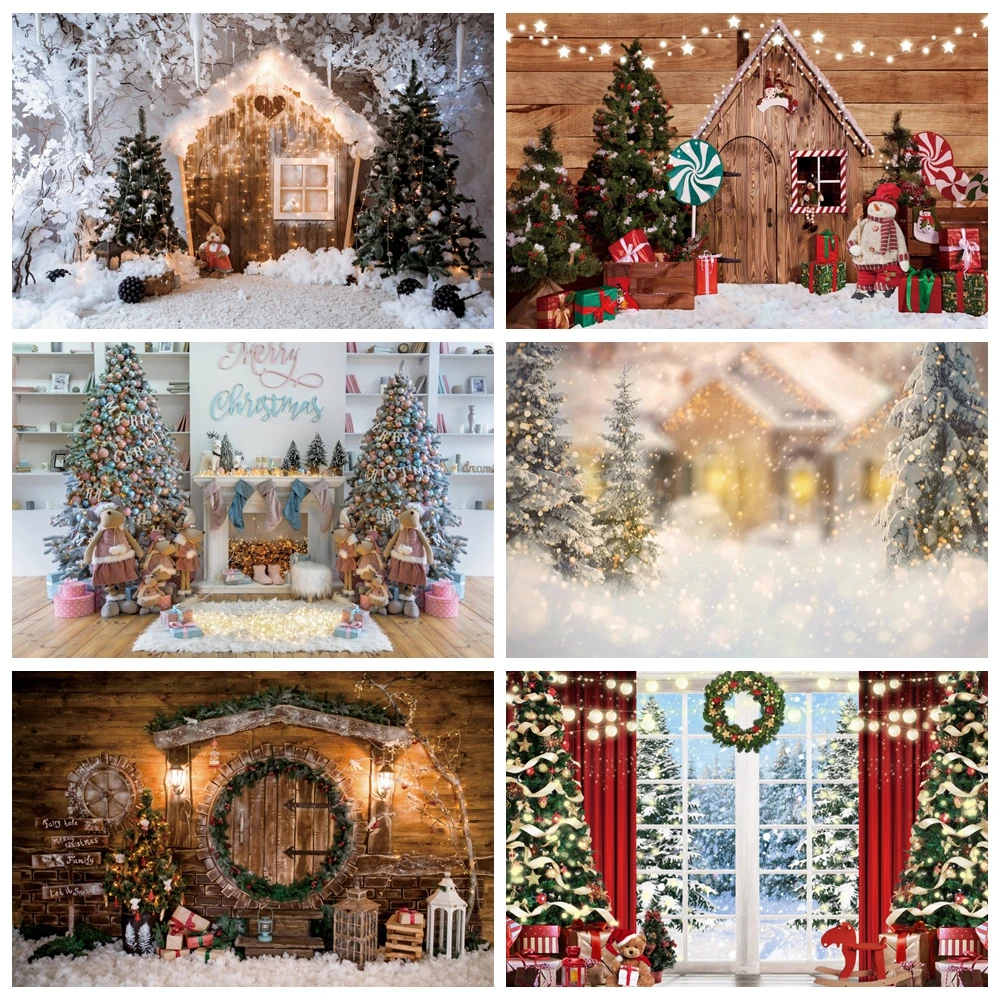 Winter Christmas Photo Backdrop Shiny Wood Cabin Cartoon Forest Snowscape Pine Trees Child Shoot Party Photography Background
Winter Christmas Photo Backdrop Shiny Wood Cabin Cartoon Forest Snowscape Pine Trees Child Shoot Party Photography Background
