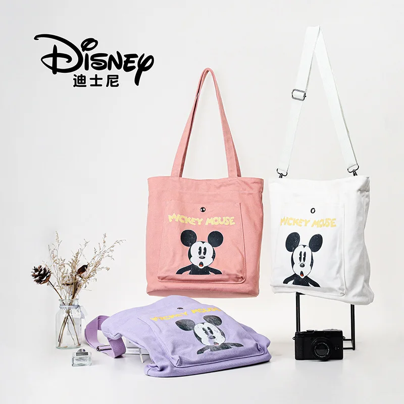 Студенческая сумка из Твила Disney с Микки Маусом, Литературная вместительная тканевая Сумочка с защитой от ветра, женская сумка на плечо
Студенческая сумка из Твила Disney с Микки Маусом, Литературная вместительная тканевая Сумочка с защитой от ветра, женская сумка на плечо