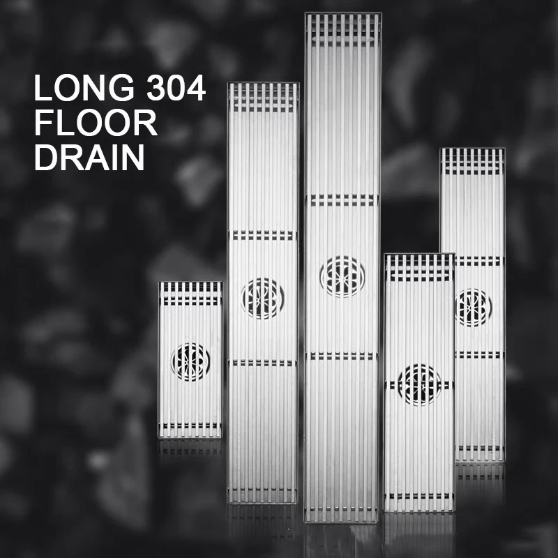 SUS304 Stainless Steel Rectangular Shower Drain Deodorant and Insect-proof Floor Drain for Hotel Bathroom Kitchen Toilet
SUS304 Stainless Steel Rectangular Shower Drain Deodorant and Insect-proof Floor Drain for Hotel Bathroom Kitchen Toilet