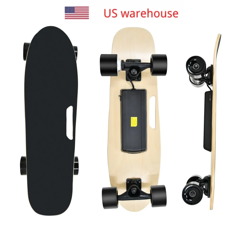 US Local Stock wholesale small fish plate boosted 300W electric skate board remote control electric skateboard
US Local Stock wholesale small fish plate boosted 300W electric skate board remote control electric skateboard