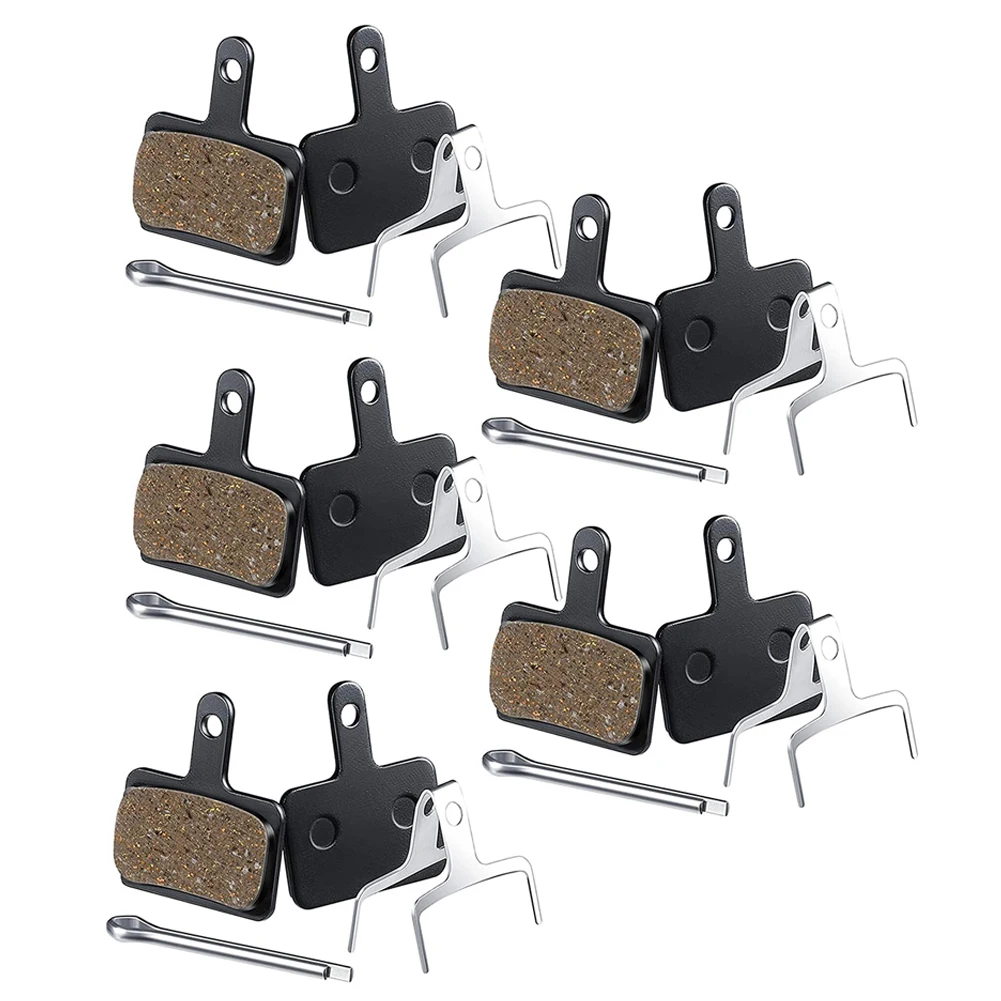 5 Pairs Bike Disc Brake Pads Full Metal And Semi-metal Brake Pads For SH B01s Bicycle Replacement Accessories
5 Pairs Bike Disc Brake Pads Full Metal And Semi-metal Brake Pads For SH B01s Bicycle Replacement Accessories