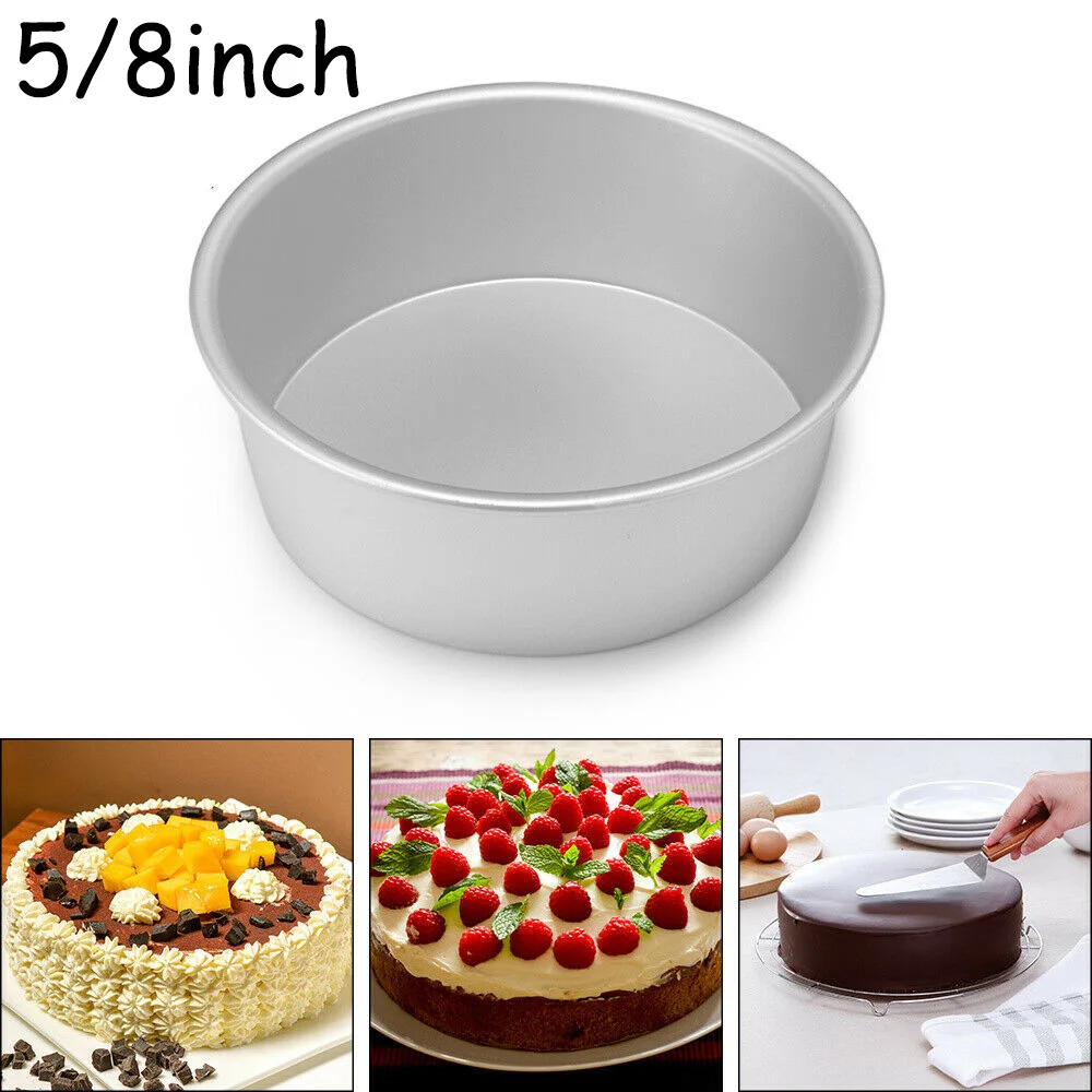 Aluminum Alloy Round Chiffon Cake Pan Solid Bottom Angel Food Oven Cake Bread Mold Baking Tool 5/8 Inch Bake Pan Baking Sheet
Aluminum Alloy Round Chiffon Cake Pan Solid Bottom Angel Food Oven Cake Bread Mold Baking Tool 5/8 Inch Bake Pan Baking Sheet