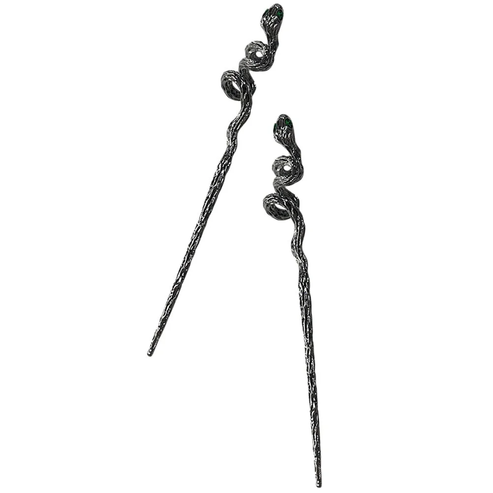 2pcs Snake Hair Sticks Punk Hair Chopstick Metal Hairpin Hair Stick for Long Hair
2pcs Snake Hair Sticks Punk Hair Chopstick Metal Hairpin Hair Stick for Long Hair