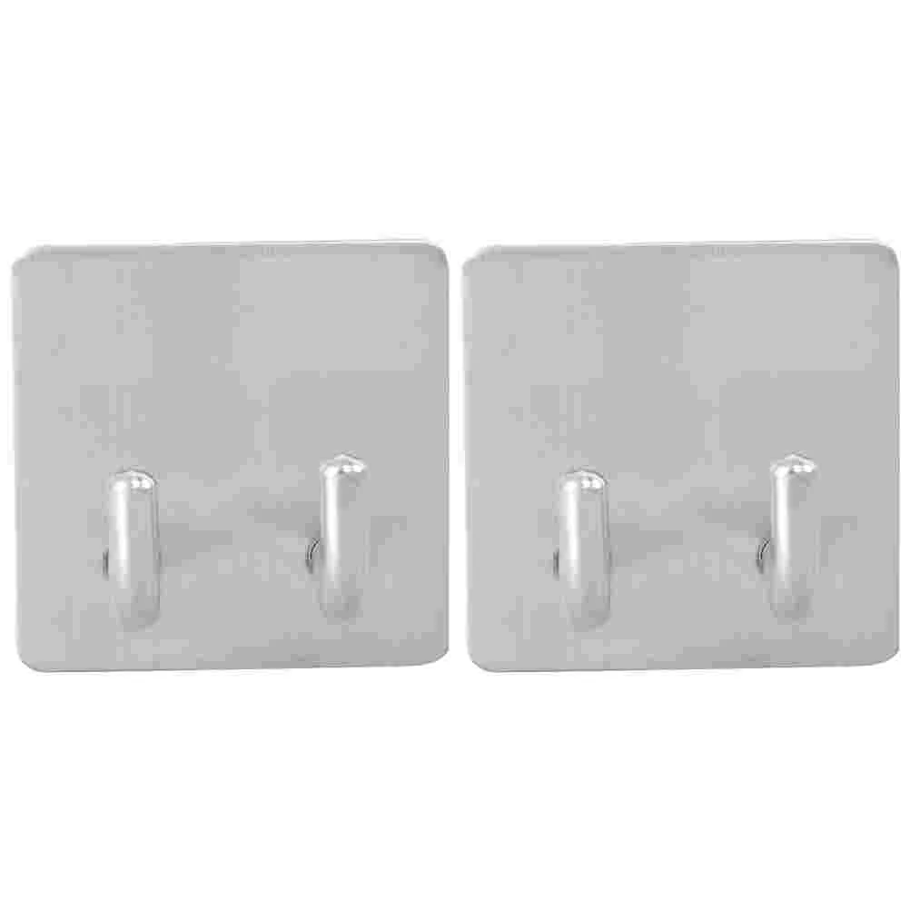 2pcs Household Wall Hook Stainless Steel Coat Hook Towel Hook Bathroom Hooks
2pcs Household Wall Hook Stainless Steel Coat Hook Towel Hook Bathroom Hooks