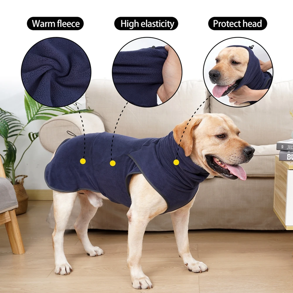 Dog Coat Cold Weather Fleece to Keep Warm Dog Vest Dog Anxiety Relief Coat Soft And Skin-friendly Wind And Cold
Dog Coat Cold Weather Fleece to Keep Warm Dog Vest Dog Anxiety Relief Coat Soft And Skin-friendly Wind And Cold