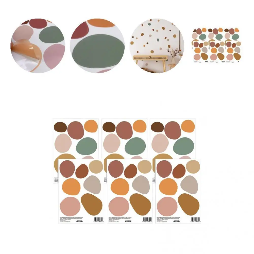 Novel Wall Sticker Waterproof PVC Delicate Dot Pattern Cabinet Decal Window Sticker Window Decal 6Pcs
Novel Wall Sticker Waterproof PVC Delicate Dot Pattern Cabinet Decal Window Sticker Window Decal 6Pcs