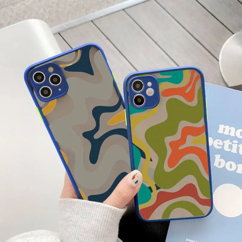 Modern Liquid Swirl Abstract Retro Pattern Phone Case matte transparent For iphone 14 11 12 13 plus mini x xs xr pro max cover
Modern Liquid Swirl Abstract Retro Pattern Phone Case matte transparent For iphone 14 11 12 13 plus mini x xs xr pro max cover