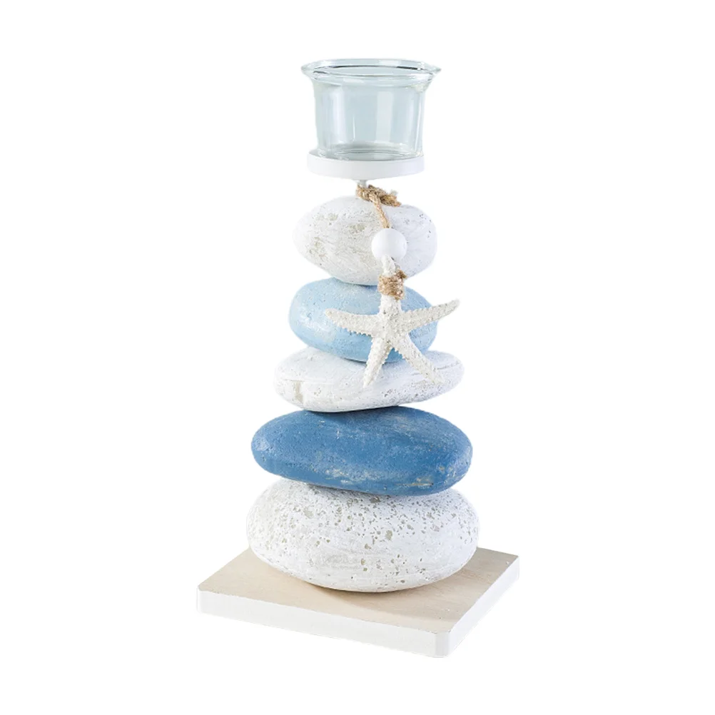 Fireplace Mantle Decor Candlestick Romantic Mediterranean-type Stone Candleholder
Fireplace Mantle Decor Candlestick Romantic Mediterranean-type Stone Candleholder