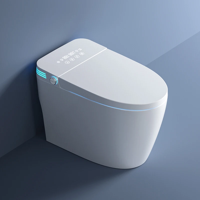 Light and intelligent household toilet with water tank automatic flip voice control integrated toilet without
Light and intelligent household toilet with water tank automatic flip voice control integrated toilet without