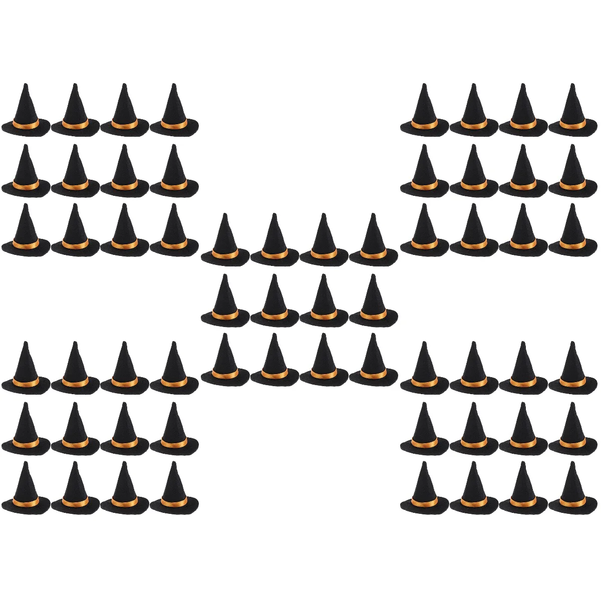 60 Pcs Witch Decor Mini Hat Halloween Decorative Props Bottle Tiny Hats Ornament
60 Pcs Witch Decor Mini Hat Halloween Decorative Props Bottle Tiny Hats Ornament