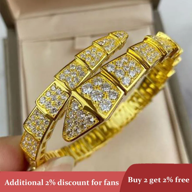 High Quality 925 Sterling Silver Zircon Elastic Wide Bracelet Snakebone Luxury Female Fashion Brand Party Jewelry
High Quality 925 Sterling Silver Zircon Elastic Wide Bracelet Snakebone Luxury Female Fashion Brand Party Jewelry