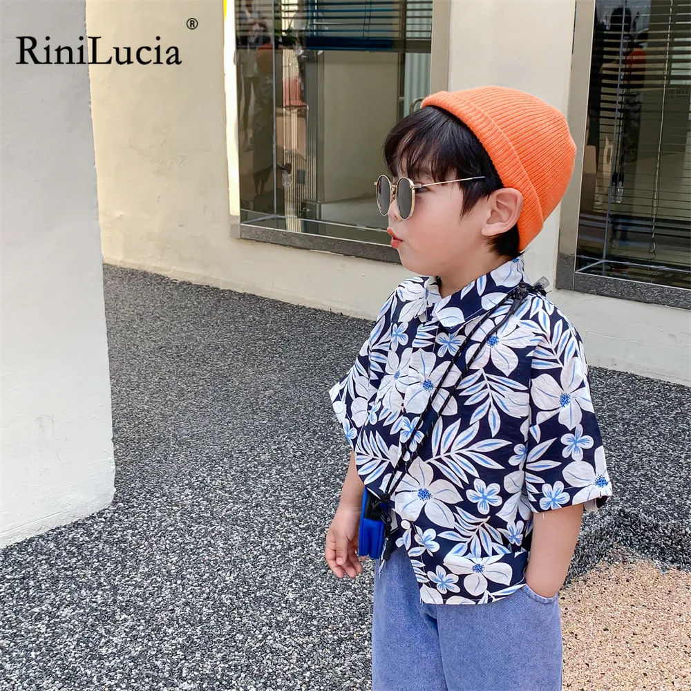 RiniLucia New Baby Boys Girls Tops 2022 Summer Fashion Flower Print Blouse for Girls Lapel Short Sleeve Kids Shirt Clothes
RiniLucia New Baby Boys Girls Tops 2022 Summer Fashion Flower Print Blouse for Girls Lapel Short Sleeve Kids Shirt Clothes