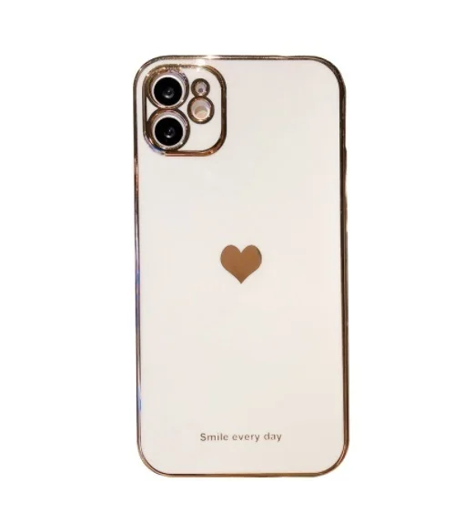 Electroplated love heart Phone Case For iPhone 12Pro 12 11 Pro Max XR XS X XS Max 7 8 Plus Shockproof Protective Back Cover capa
Electroplated love heart Phone Case For iPhone 12Pro 12 11 Pro Max XR XS X XS Max 7 8 Plus Shockproof Protective Back Cover capa