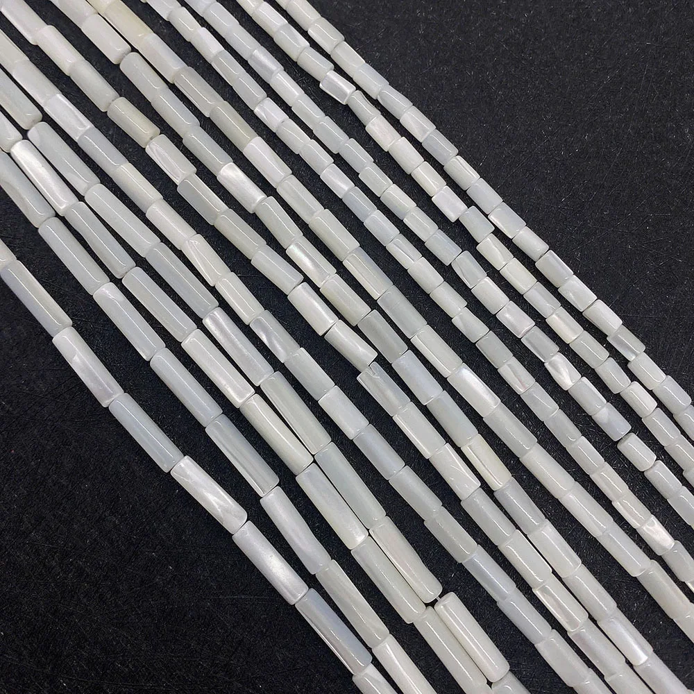 Natural Freshwater Shell Beads Tube Round Beads Loosely Spaced Needle Thread Beads for DIY Jewelry Bracelet Earring Making
Natural Freshwater Shell Beads Tube Round Beads Loosely Spaced Needle Thread Beads for DIY Jewelry Bracelet Earring Making