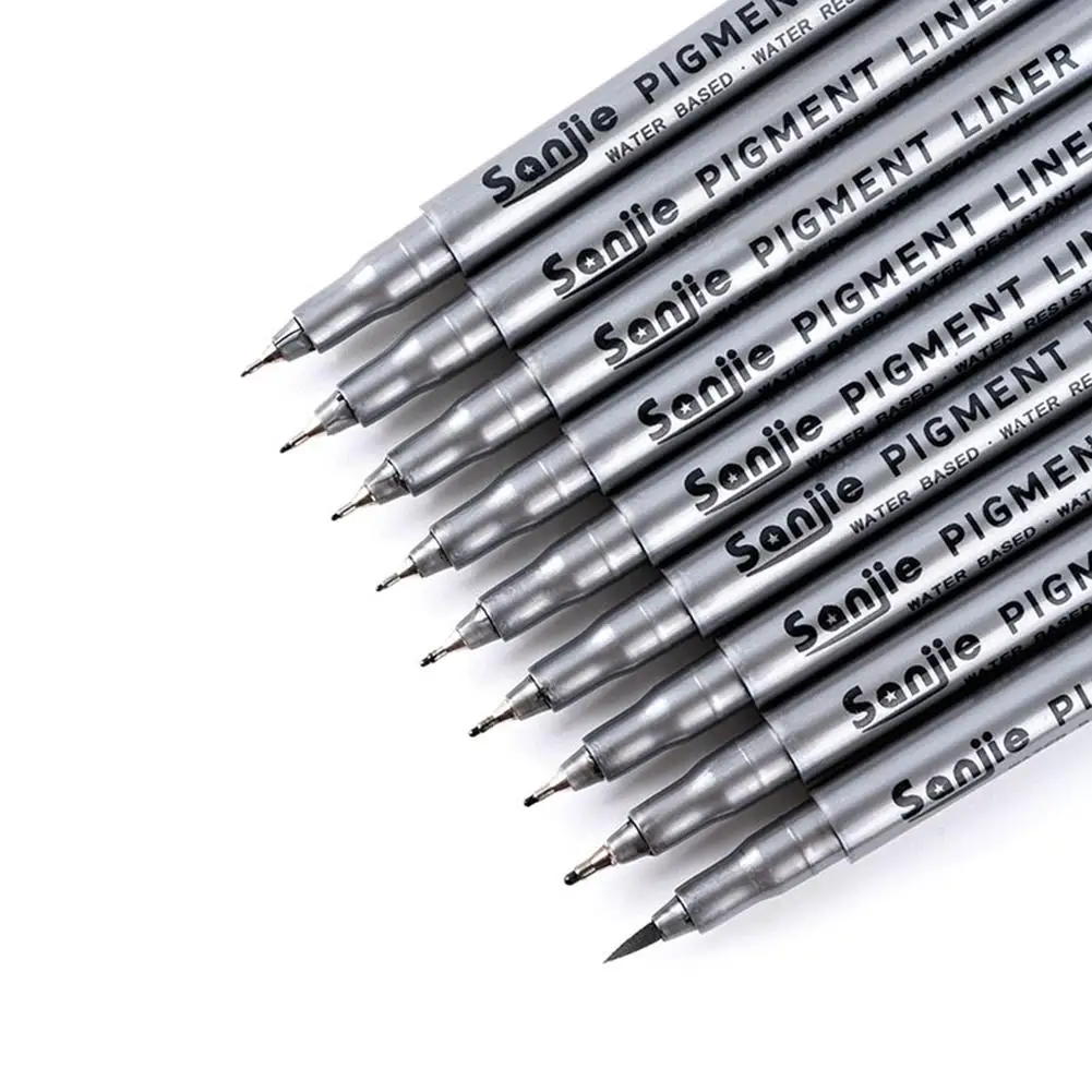 Art Markers Waterproof Brush Pen Hand-painted Micro-pen Fineliner Ink Pens For Sketching Anime Artist Illustration
Art Markers Waterproof Brush Pen Hand-painted Micro-pen Fineliner Ink Pens For Sketching Anime Artist Illustration