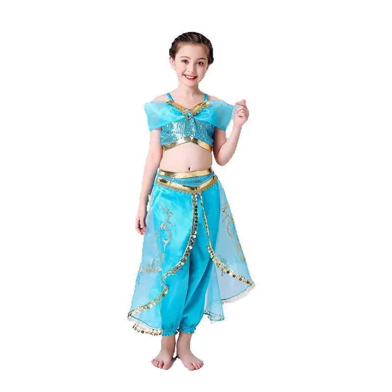 ChristmasAladin Costume For KidsKids Jasmine Dress Princess Magic Lamp Girls Top+Pant Clothing Birthday Party Cosplay Costume
ChristmasAladin Costume For KidsKids Jasmine Dress Princess Magic Lamp Girls Top+Pant Clothing Birthday Party Cosplay Costume
