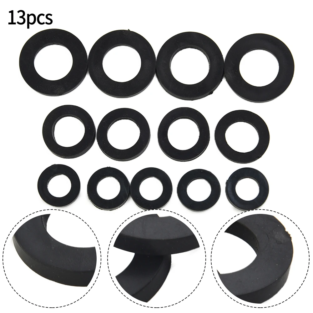 13 Assorted Rubber Washers Waterproof Sealing O-Ring Tap Bath Sink Basin Shower Seal Drip 3/8\" 1/2\" 3/4\" Bathroom Accessories
13 Assorted Rubber Washers Waterproof Sealing O-Ring Tap Bath Sink Basin Shower Seal Drip 3/8\" 1/2\" 3/4\" Bathroom Accessories