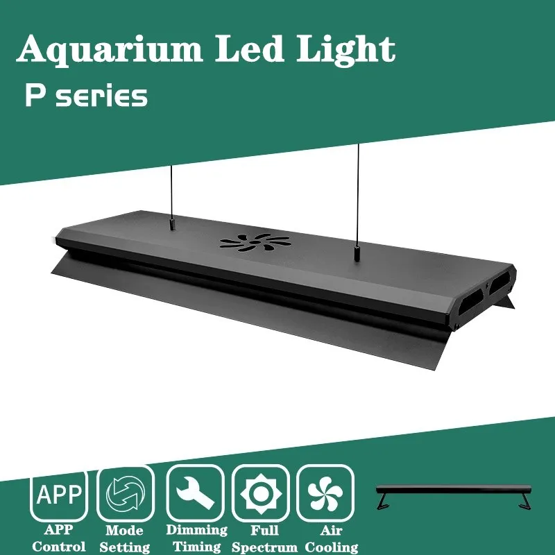 WEEK AQUA Aquarium Full Spectrum Dimmable LED Fish Tank Light Plants Growing Aquatic Plant Tanks Light with Bluetooth Controller
WEEK AQUA Aquarium Full Spectrum Dimmable LED Fish Tank Light Plants Growing Aquatic Plant Tanks Light with Bluetooth Controller