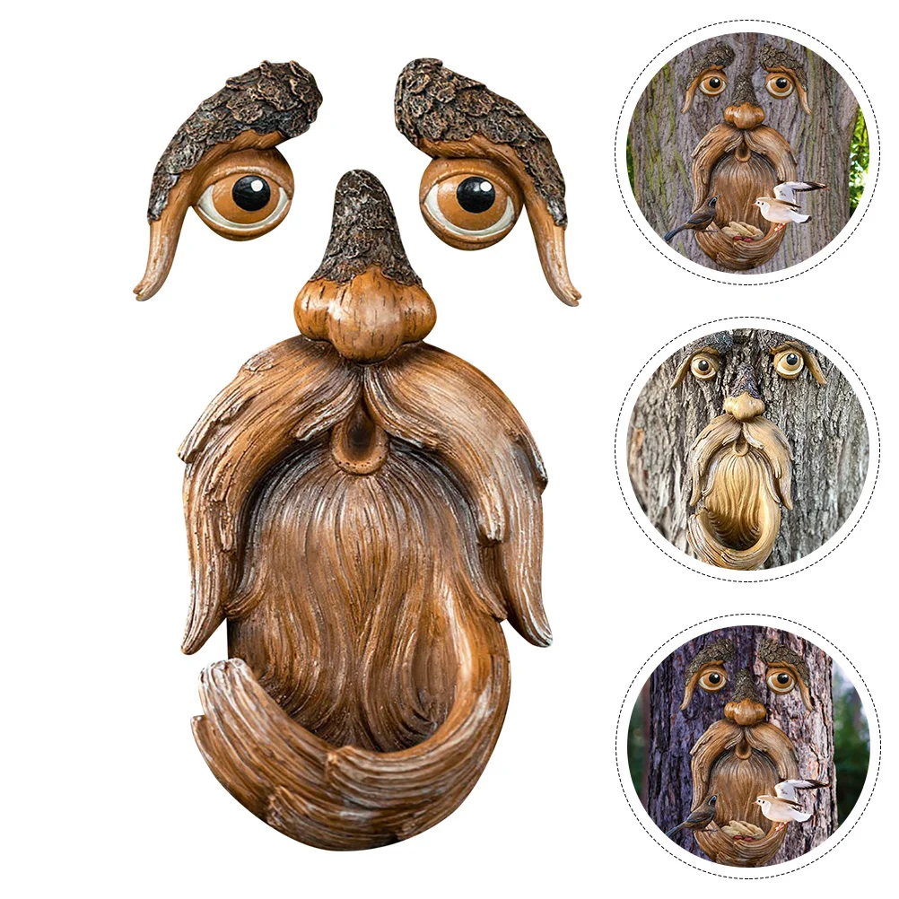 Tree Face Bird Garden Feeder Faces Hugger Decor Outdoor Man Old Sculpture Yard Wild Ornament Dark Decoration Statue Whimsical
Tree Face Bird Garden Feeder Faces Hugger Decor Outdoor Man Old Sculpture Yard Wild Ornament Dark Decoration Statue Whimsical