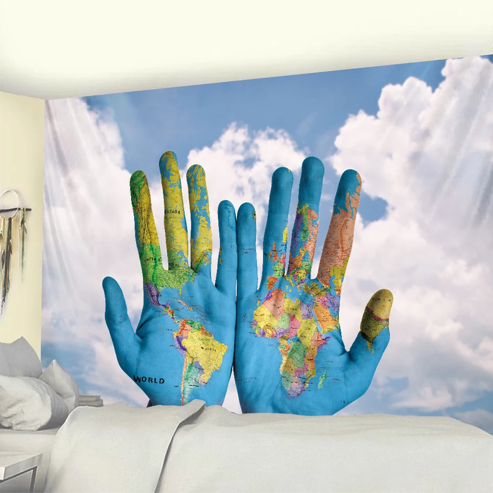 World Map Tarot Psychedelic Scene Home Decor Tapestry Hippie Boho Room Wall Decor Wall Hanging
World Map Tarot Psychedelic Scene Home Decor Tapestry Hippie Boho Room Wall Decor Wall Hanging