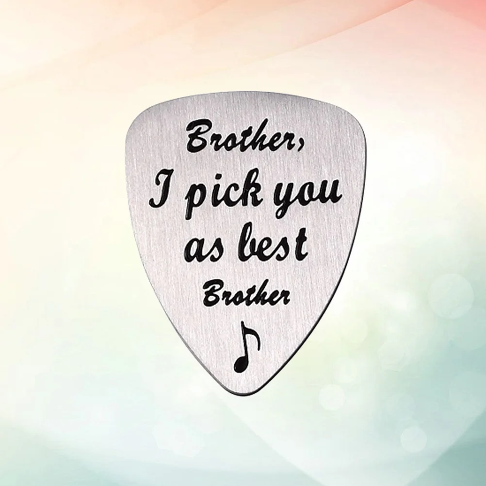 Titanium Steel Carved Guitar I Pick You As Best Letter Engraved Ukulele Pick Musical Instrument Accessory
Titanium Steel Carved Guitar I Pick You As Best Letter Engraved Ukulele Pick Musical Instrument Accessory