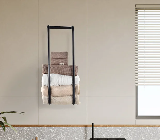 Space Saving Towel Rack Wall Mounted Towel Shelf for Sturdy Iron Bathroom Towel Holder Large Capacity Towel Storage Organizer
Space Saving Towel Rack Wall Mounted Towel Shelf for Sturdy Iron Bathroom Towel Holder Large Capacity Towel Storage Organizer
