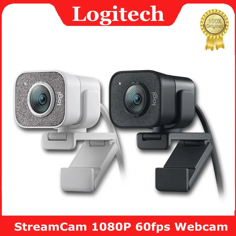 Веб-камера Logitech Full HD 1080P USB StreamCam 60fps потоковая веб-камера Buillt с микрофоном 100%