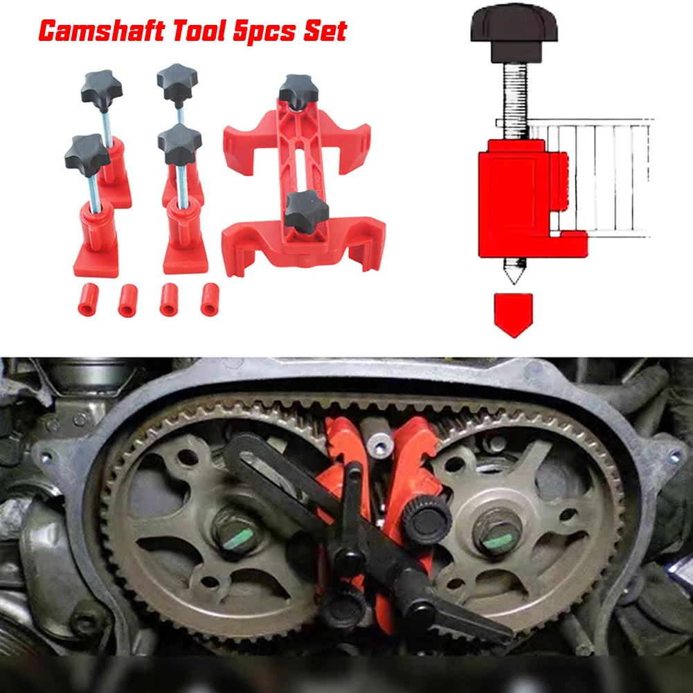 5 Pcs/set Universal Camshaft Dual Cam Clamp Alignment Car Engine Timing Belt Fix Changer Gear Locking Tool Holder Lock Retainer
5 Pcs/set Universal Camshaft Dual Cam Clamp Alignment Car Engine Timing Belt Fix Changer Gear Locking Tool Holder Lock Retainer