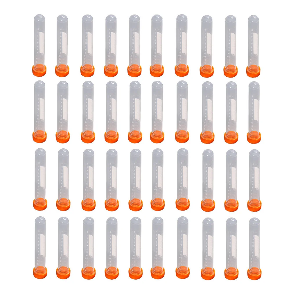 100 Pcs Scale Centrifuge Tube Plastic Test Tubes Caps Transparent Centrifugal Vials For greenery
100 Pcs Scale Centrifuge Tube Plastic Test Tubes Caps Transparent Centrifugal Vials For greenery