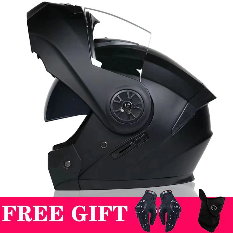 The latest adult motorcycle helmet, men's and women's four seasons helmet, double lens anti fog general safety helmet
The latest adult motorcycle helmet, men's and women's four seasons helmet, double lens anti fog general safety helmet