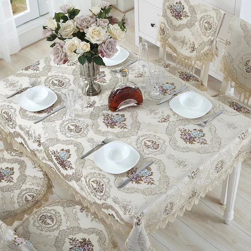 Tablecloth Round European Lace Tablecloth Three-dimensional Pattern Cloth Art Table Tea Flag TV Cabinet Chair Cover Cushion
Tablecloth Round European Lace Tablecloth Three-dimensional Pattern Cloth Art Table Tea Flag TV Cabinet Chair Cover Cushion