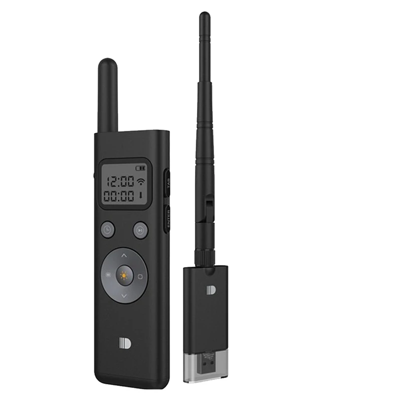 2X Wireless Powerpoint Presentation Pointer Clicker Presenter LCD Display Green Light RF Remote Control 300M Distance
2X Wireless Powerpoint Presentation Pointer Clicker Presenter LCD Display Green Light RF Remote Control 300M Distance