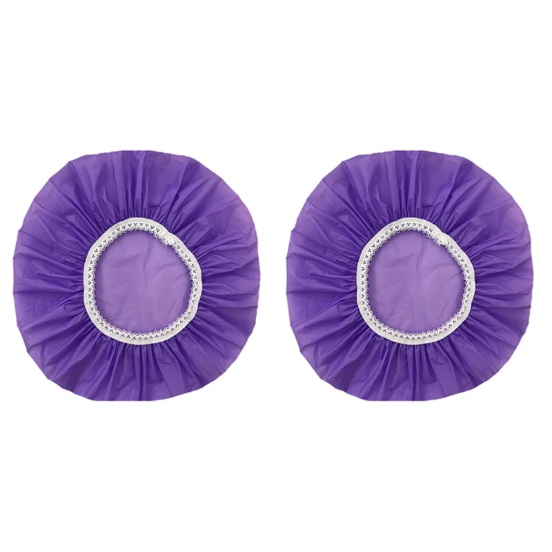 2Pcs Household Waterproof Shower Cap, Swimming Cap, Hotel Elastic Shower Cap Hair Set (Purple)
2Pcs Household Waterproof Shower Cap, Swimming Cap, Hotel Elastic Shower Cap Hair Set (Purple)
