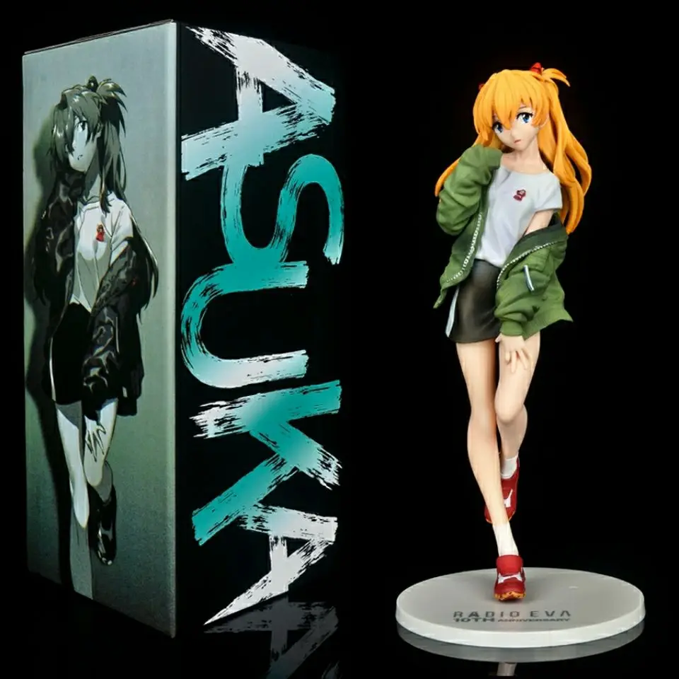Action Anime Neon Genesis Evangelion Souryuu Asuka Langley Standing Pose Boxed Model Ornaments EVA Collectible Figures Gift Toys
Action Anime Neon Genesis Evangelion Souryuu Asuka Langley Standing Pose Boxed Model Ornaments EVA Collectible Figures Gift Toys