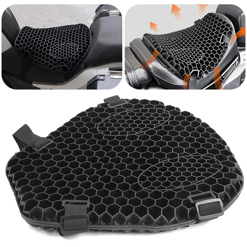 Motorcycle Seat Cushion Cover Universal Air Cushion Honeycomb Pressure Relief Seat Pad Protector Shock Absorbing
Motorcycle Seat Cushion Cover Universal Air Cushion Honeycomb Pressure Relief Seat Pad Protector Shock Absorbing