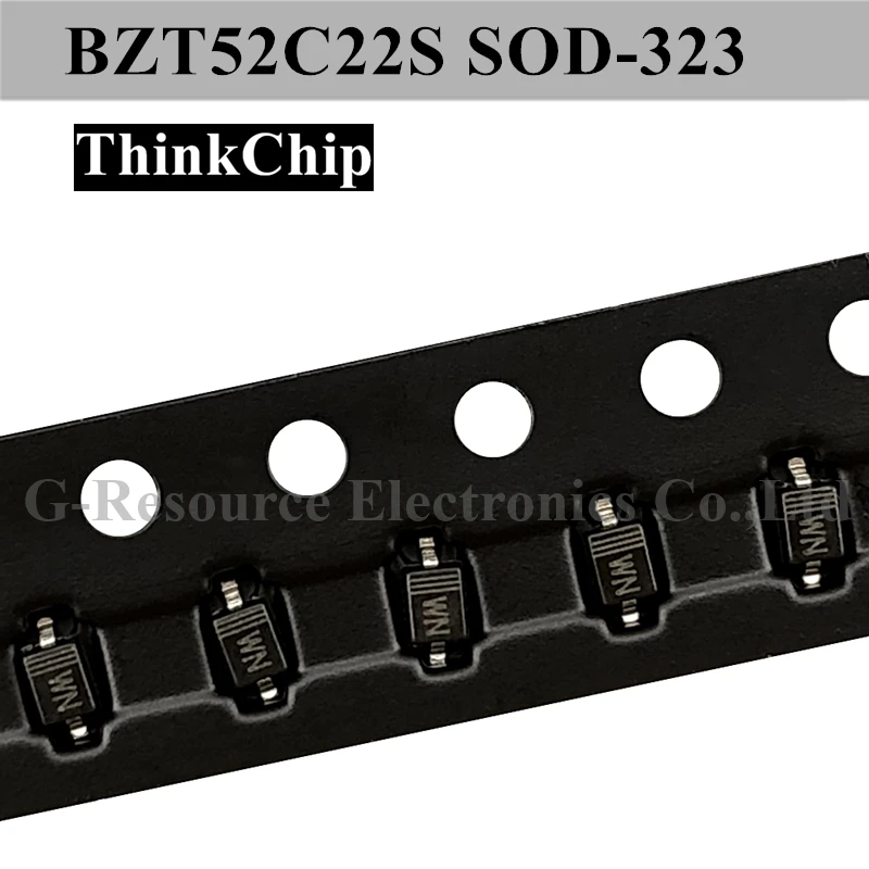 (100 шт.) BZT52C22S SOD-323 SMD 0805 стабилизированный диод напряжения 22 в (маркировка WN)
(100 шт.) BZT52C22S SOD-323 SMD 0805 стабилизированный диод напряжения 22 в (маркировка WN)